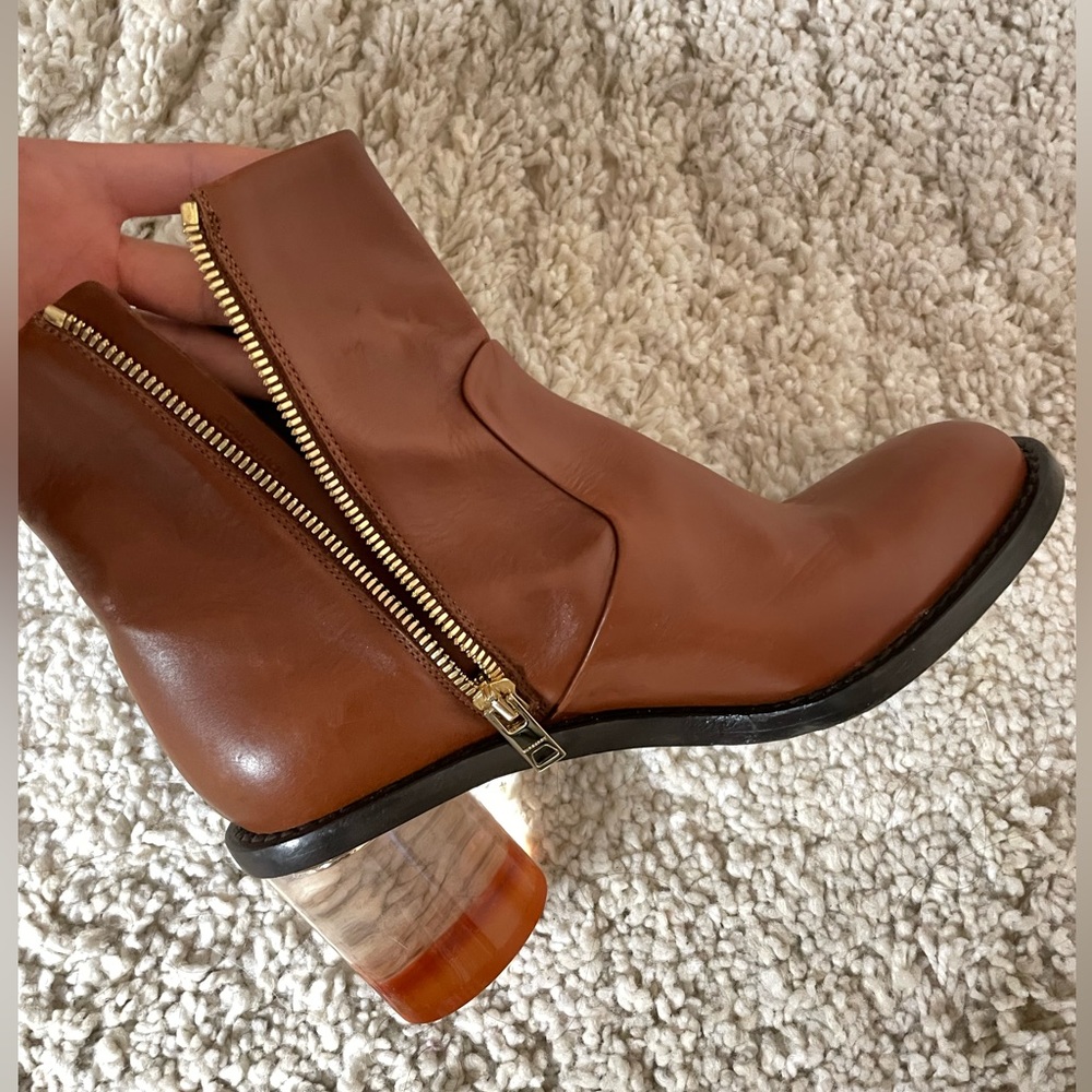 Burberry Brown leather Booties